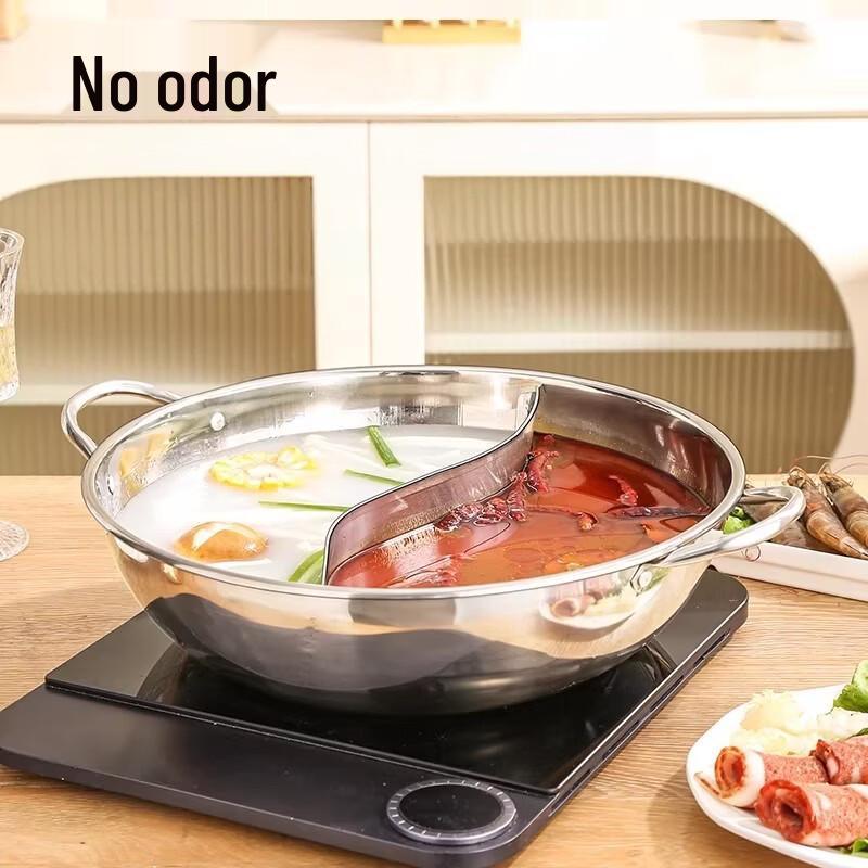 GOWKE Thickened Stainless Steel Hot Pot