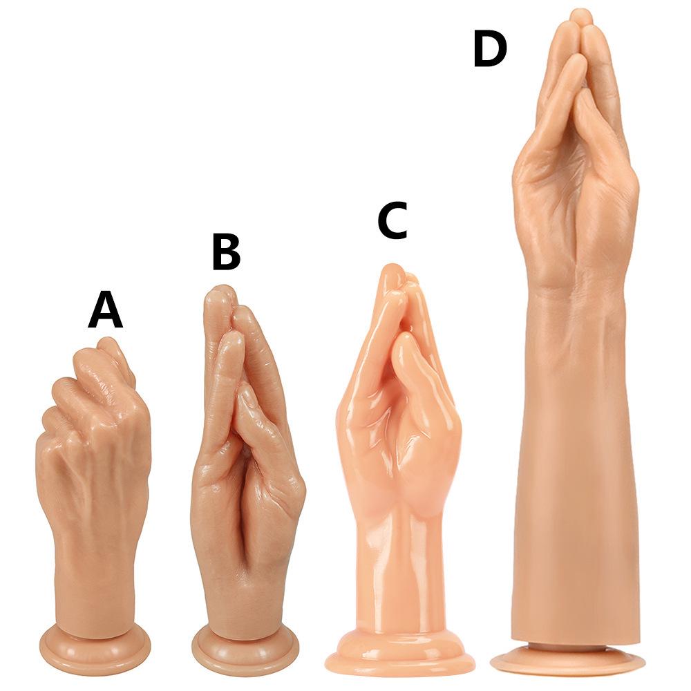 Finger Fist PVC Anal Plug: Large-Scale Simulation Arm Dilator for Adults