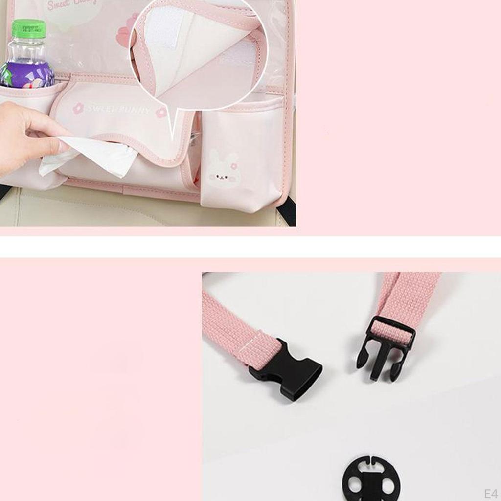 Organizator Banchetă Spate Auto Agățat Spătar Multifuncțional Ușor de Instalat Geantă de Depozitare