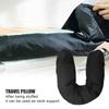 Travel Stuffable Neck Pillow Luggage Space-saving Portable Refillable Neck Support Cushion Car Train Airplane Headrest Pillow