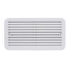 RV Side Air Ventilation Grille 13.78x7.32in UV Resistant Rectangle Air Vent Grill Cover for Camping Vehicle Motorhome