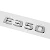 3D ABS E350 E350L E500 Trunk Rear Logo Badge Emblem Sticker For Mercedes Benz E Class W207 W210 W211 W212 W213 Accessories
