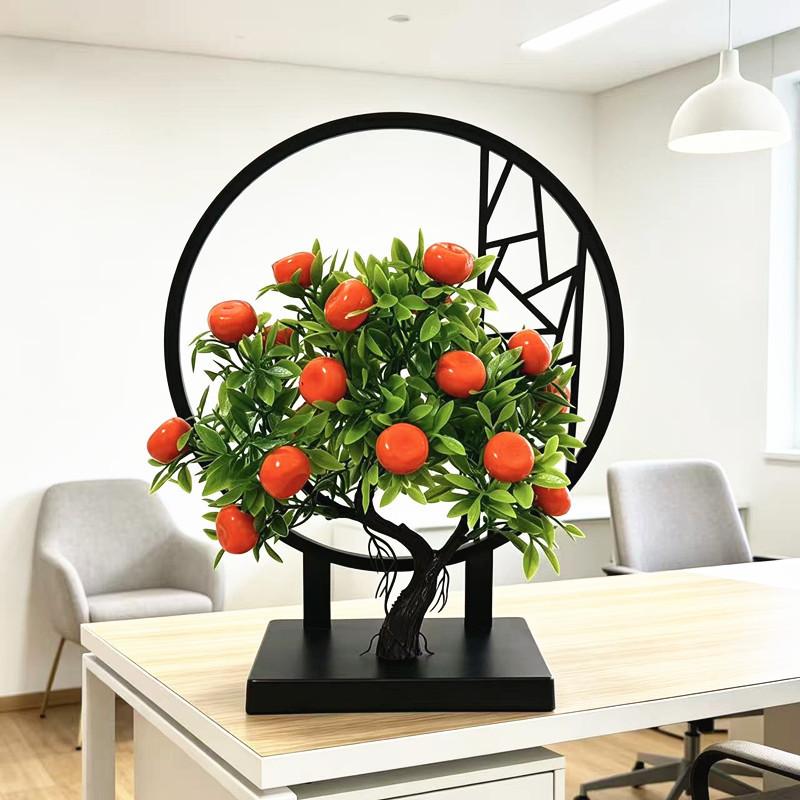 Creative Fruit Tree Decor Artificial Plant Indoor Home Office Gift For Living Room