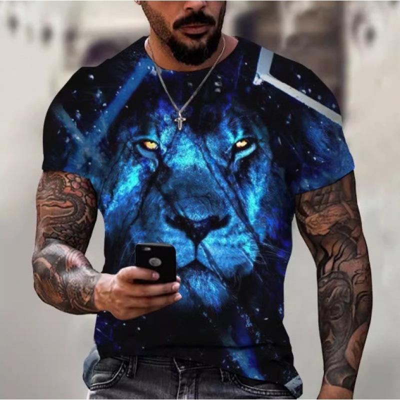 Bold Skull Graphic Short Sleeve T-Shirt, Edgy Streetwear For Men