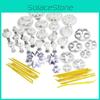 Comprehensive 47pcs Sugarcraft Cake Decorating Fondant Icing Bakery Tool Set