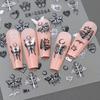 1PCS Dark Butterfly Nail Art Stickers