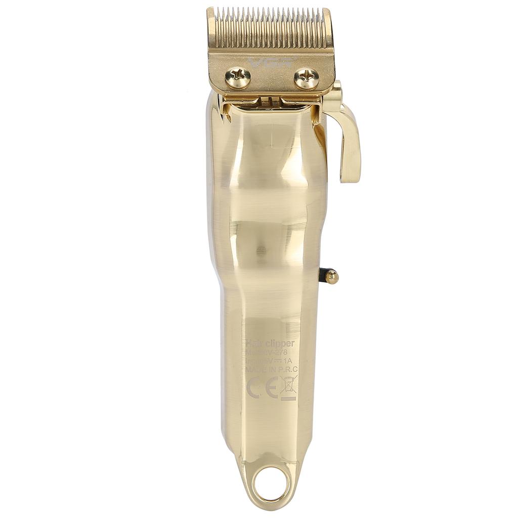 VGR Digital Electric Clippers High Power Men Hair Trimmer Barber Hair Cutting Machine