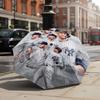 1 PC Automatic Folding Umbrella-New York Yankees Pattern, Portable & Foldable Design with 8 Ribs, Christmas Birthday Gifts