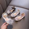 Spring/autumn New Style Ladylike Baby Girl Children's Princess Rhinestone Single Shoes Leather Shoes Dance Performance Shoes