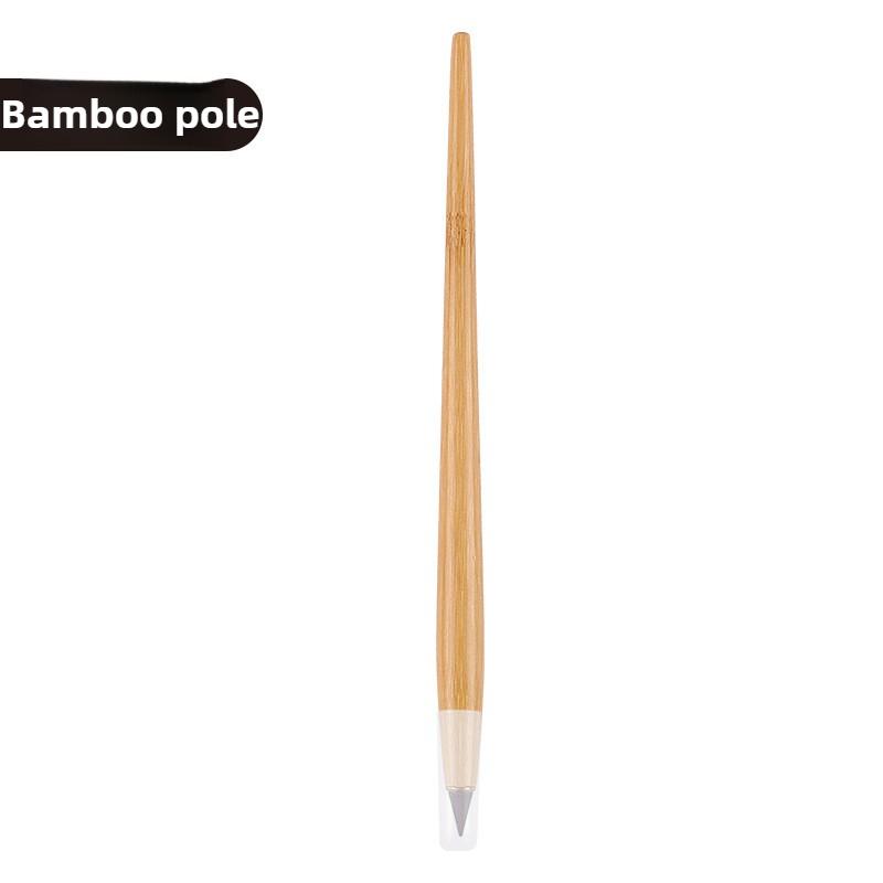 Wooden Eternal Pencil No Sharpening Unbreakable Endless Writing Sketching for Kids Art School Office Supplies Stationery