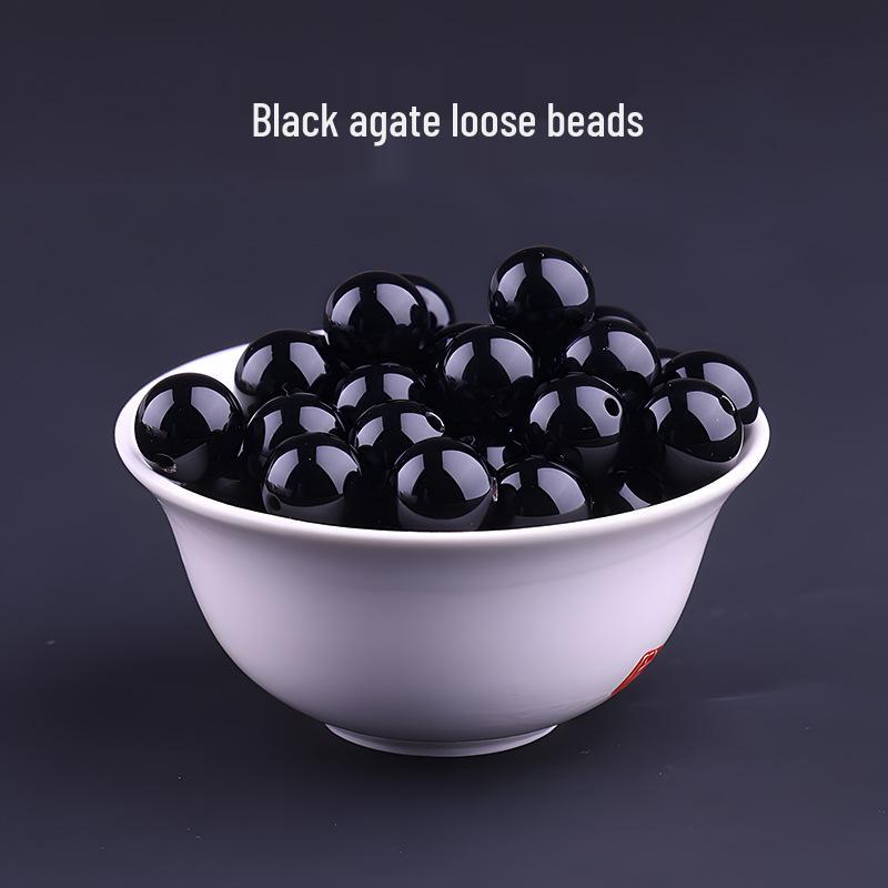 

Natural Agate Beads for Handmade DIY Jewelry and Crystal Bracelet Crafting 6MM