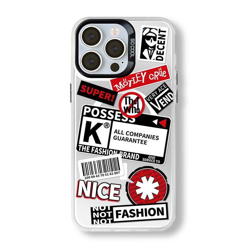 Magnetyczne matowe laserowe etui Zhitai na iPhone 14 Pro Max i Huawei P70 Pro