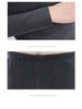 Men's Reversible Thermal Underwear Set with Half-High Collar and Seamless Velvet Fabric for Fall/Winter