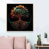 New Arrival 5D DIY Full Circle Diamond Painting "Round Tree Roots" Embroidery Cross Stitch Home Decor Gift