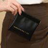 Letter Mini Self-closing Coin Purse Spring Bag Small Sunglasses Bag Holder  Outdoor