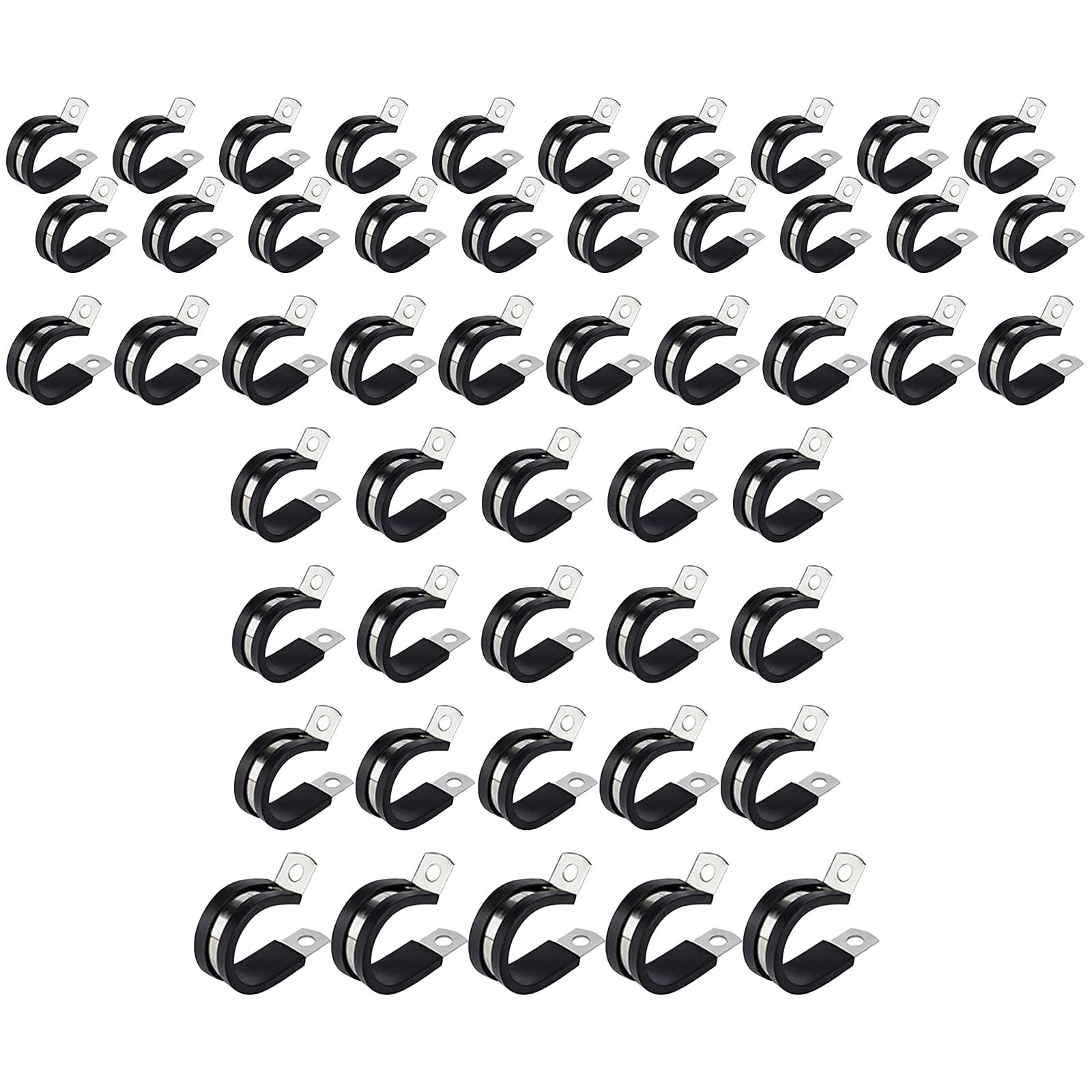 

Аксесуари Гумові P-затискачі Кабельний затискач Монтаж кабелю