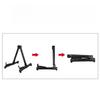 Portable Folding Guitar Stand for Acoustic Electric and Bass Guitars -Lightweight ABS A-Frame Floor Stand with Compact Foldable