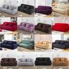 Easy Fit Sofa Slipcover Stretch Protector Soft Cover Thick Plush Velvet 14 Seat