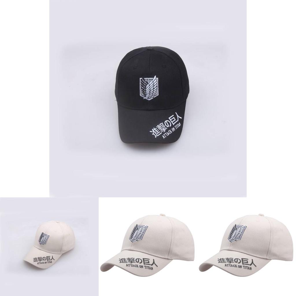 Attack On Titan Embroidered Baseball Cap With Sun Protection For Fans And Outdoor Use