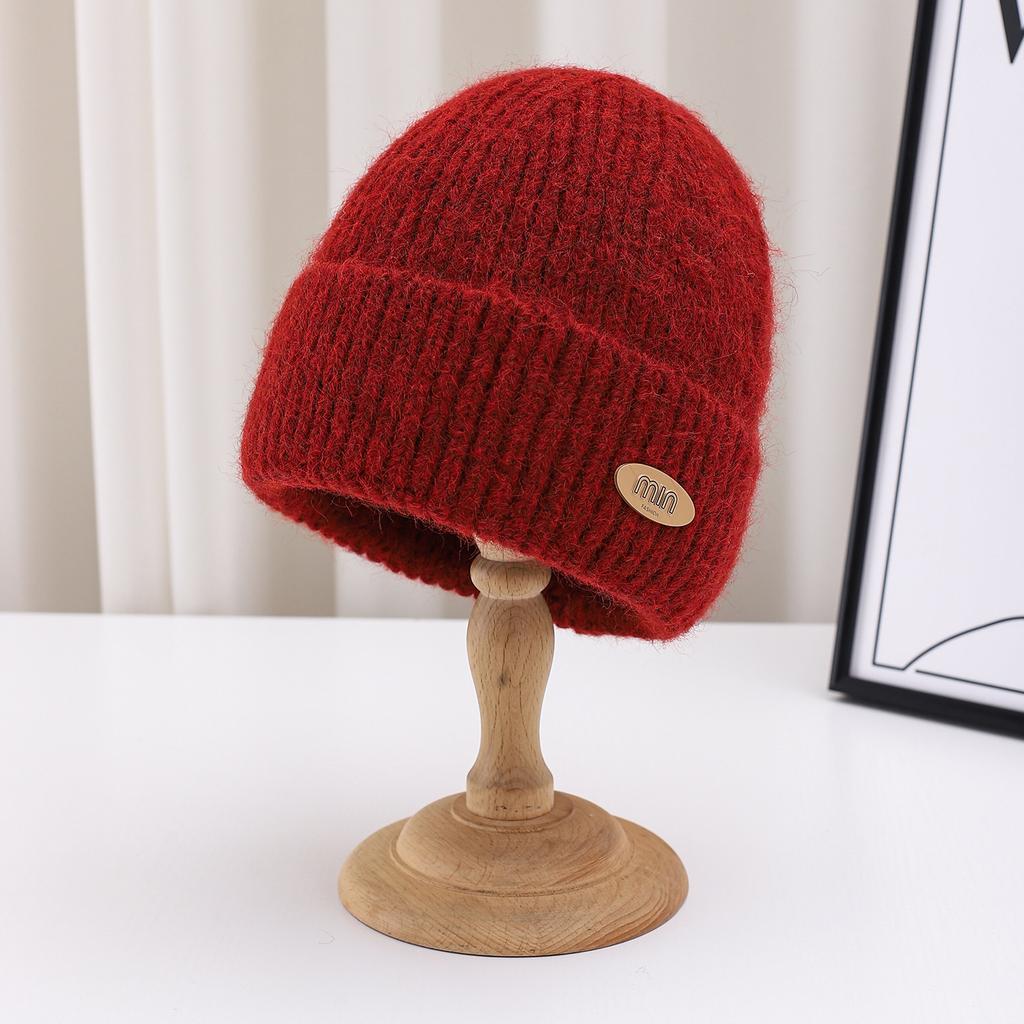 Big Head Circumference Wool Hat Women'S Autumn And Winter Fashion Versatile Cold Protection Ear Protection Warm Men'S Knitted Hat Foreign Trade