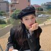 Warm British Style Retro Winter All-match Korean Style Hat Women Cap Star Berets Painter Hat