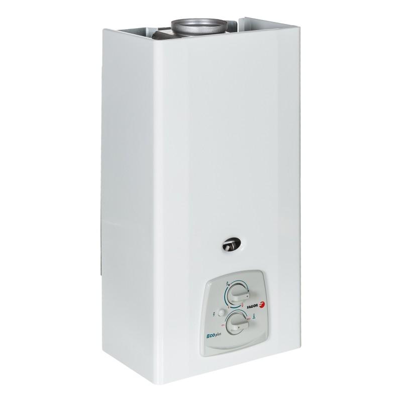 FAGOR Fl14in - White - Water Heater 14l - Natural Gas G20 - Battery Ignition