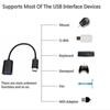 16cm Telefon mobil Usb tip C 3.1 Mascul la Usb 3.0 A Femeie Cablu Otg Cablu adaptor Usb, pentru Xiaomi
