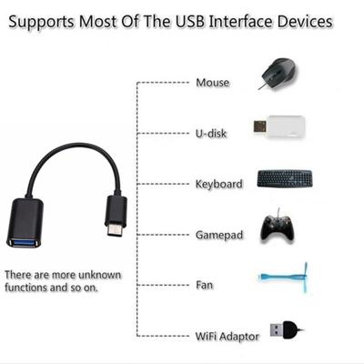 16cm mobilní telefon USB typ C 3.1 samec na usb 3.0 A samice Otg kabel USB adaptér, pro Xiaomi