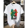 2026 USA-Mexico World Cup, FIFA Men's Basic and Fun Printed Short-sleeved T-shirt, Perfect for Summer Outings