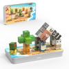 Italian Brainrot Mini Magnetic Blocks with Portable Iron Box, Tralalero Tralala Figures Travel Magnetic Building Blocks