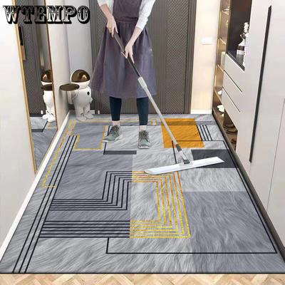 Luxus-Teppich-Dekoration für Zuhause, einfacher Stil, große Teppiche, Wohnzimmer, Schlafzimmer, Eingang, waschbar, leicht zu reinigen, Lounge-Matte