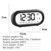 Children's Cartoon LCD Desktop Alarm Clock - Mute, Electronic for Bedroom or Study