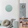 Elegant 12Inch Color Modern Simple Wall Clock for Indoor and Outdoor Space Decoration Waterproof Resin Clock
