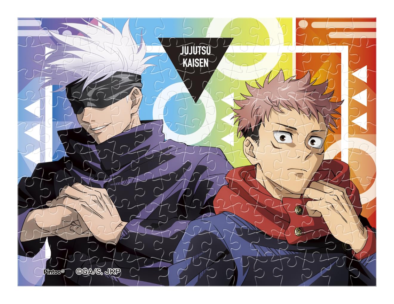 

ENSKY Jujutsu Kaisen Юдзи Годзё x см Маме Пазл 150 деталей Пазл Итадори/Сатору 7.6 10.2 MA-63