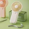 Mini Handheld Fan With Fast Speed Motor Battery Powered Portable Air Circulation For Hot Weather Activity