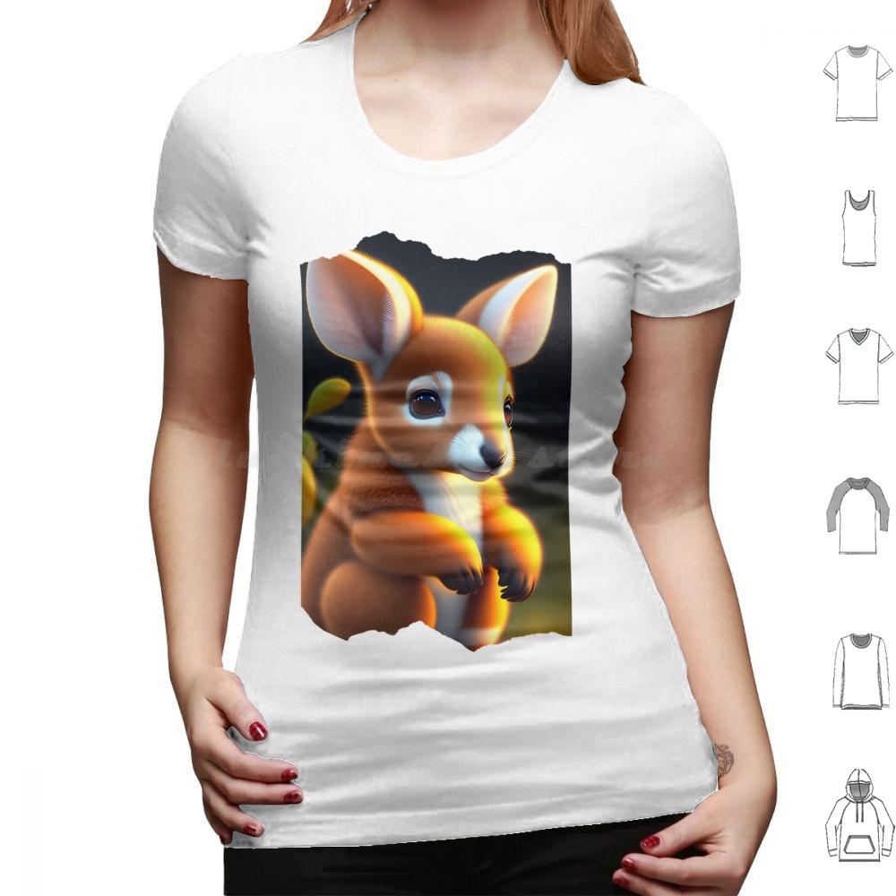 Cute Animals  Animal  Animals  Legendary Animals  Cute Kango T Shirt 6xl Cotton Cool Tee Animals Cute Animal Legendary Kango