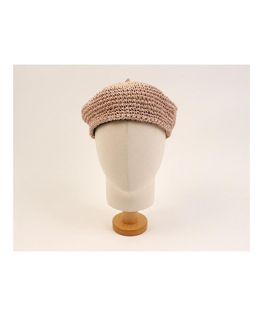 Yunibeosyeolkemiseuteuli Rattan Pink Beret