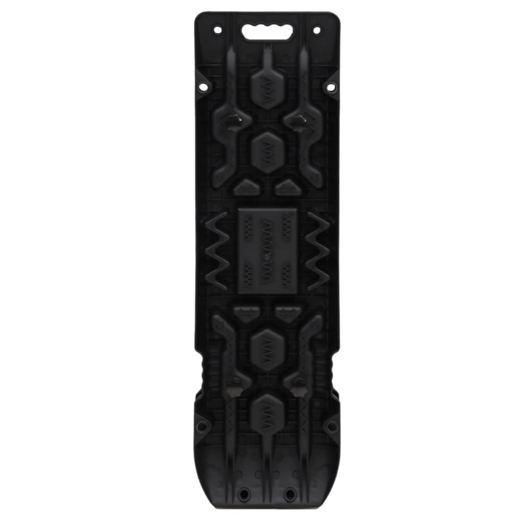 Traction Mats 2 Pcs Black 107 X 31 X 7 Cm Nylon