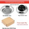 Magnetic Stainless Steel Parts Tray for Car Repair - 3", 4", 6" Sizes