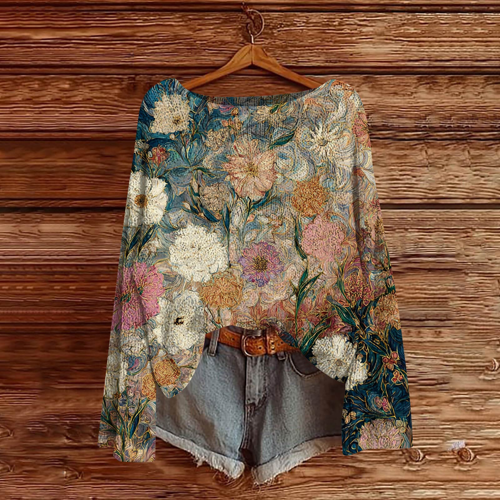 

Женский легкий свитер с круглым вырезом, повседневный вязаный пуловер с длинным рукавом XL оранжевый