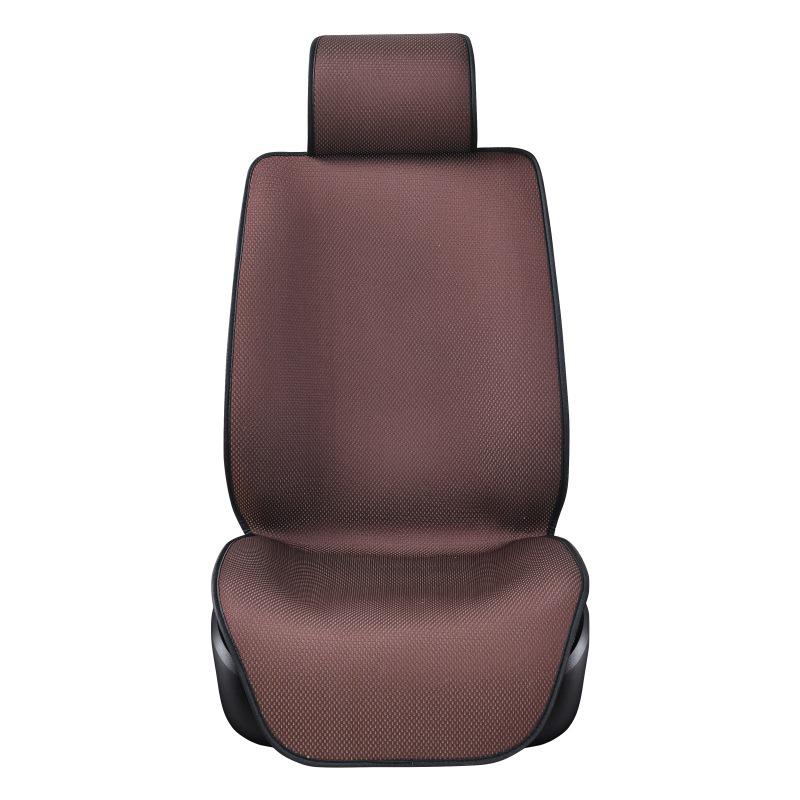 Popular Non-Slip Ice Silk Car Seat Cushion Set - Breathable, Cool, Free-tie, All Seasons