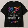 Take That Circus Live Estate 2026 Maglietta, Maglietta Grafica Ispirata al Vintage Anni '90