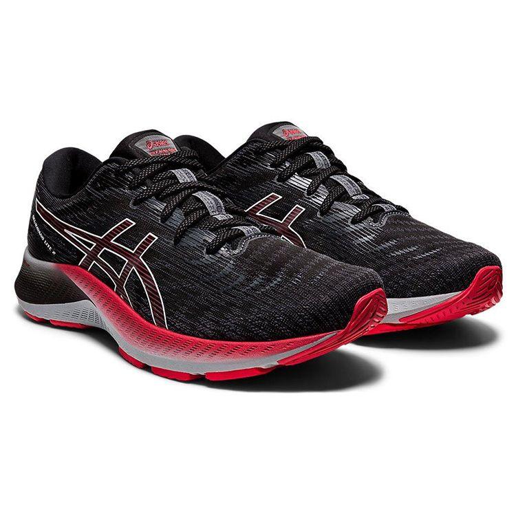 Asics Gel Kayano Lite 2 Black Pink Men Sneakers White 1011B217-001