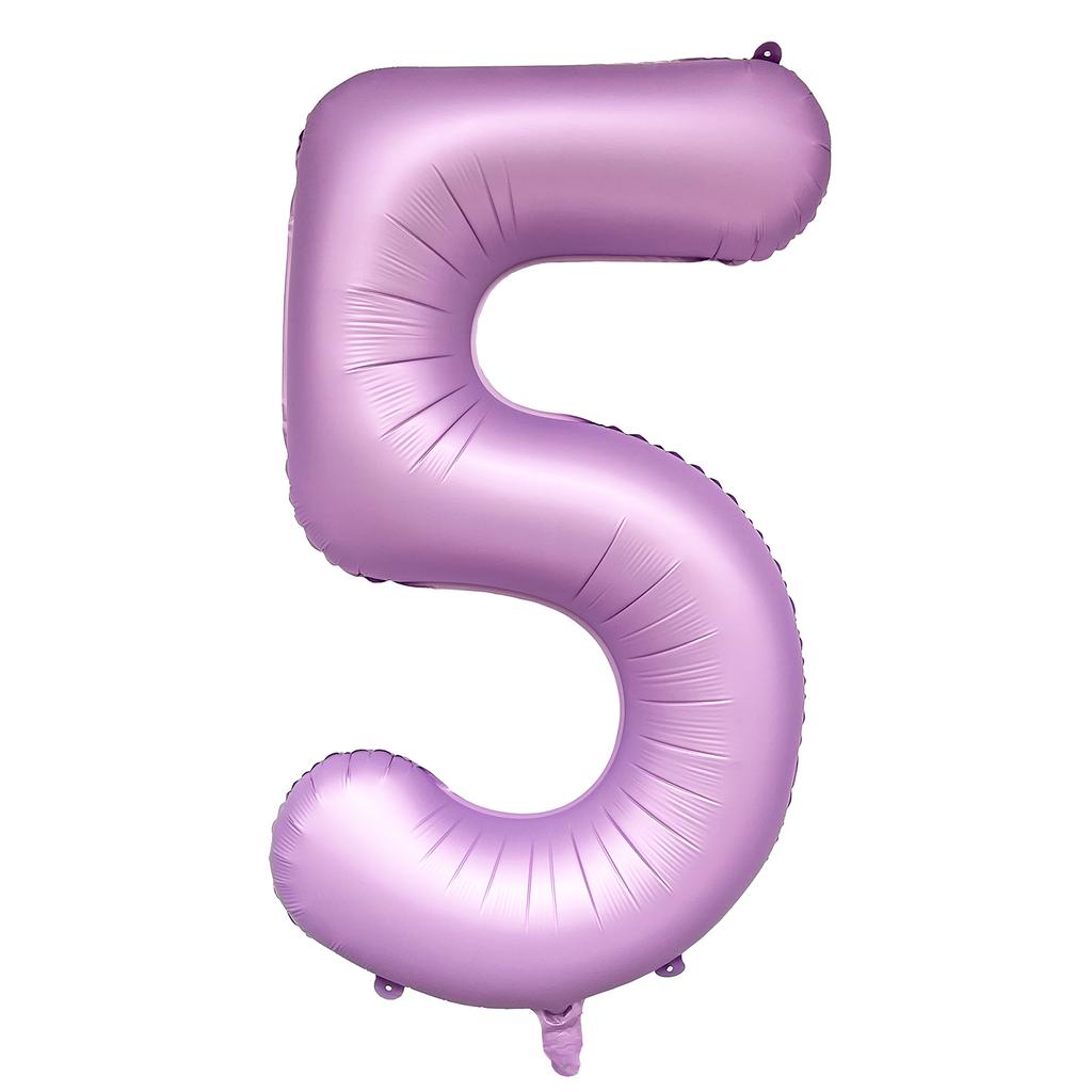 40 inch 0-9 Matte Purple Number Balloons Helium Foil Mylar Balloon Birthday Party banquet Decoration