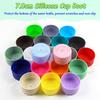 SW 2PCS 7.0CM Water Cup Silicone Boots Thermos Protective Cover Silica Gel Bottom Sleeve Anti-Slip Scratch-resistant for Stanley