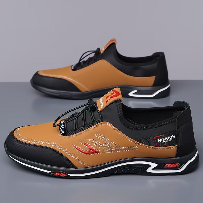 

Casual men s shoes trendy men s leather shoes breathable versatile sports shoes foreign trade men s shoes male manufacturer 44
