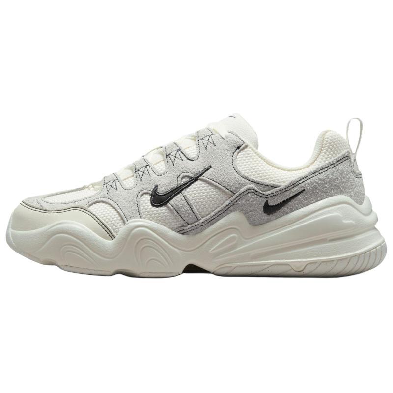 Nike Tech Hera Anti Slip Wear Resistant Low Top Chunky Sneakers Women's White  Sneakers  DR9761-102