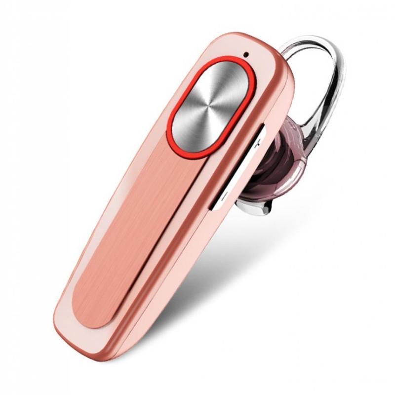 

Беспроводные Bluetooth-наушники с микрофоном, наушники Hands-free, ушной крючок для телефона розового золота
