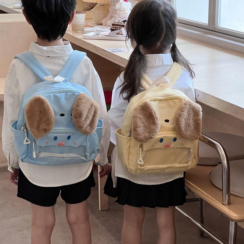 Dog Kids Cartoon Backpack Large Capacity Schoolbag Storage Book Bag Gift Cute