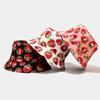 Creative Printed Fruit Pattern Bucket Cap Unisex Outdoor Leisure Fisherman Hat Summer Beach Uv Protection Sun hats Panama Bob